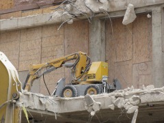 Brokk robotic demolition machine