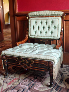 Pottier and Stymus side chair at Starr Family Home.
