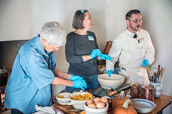 Landmark Inn’s open-hearth historic cooking classes will explore how common dishes were prepared over an open-hearth fire 150 years ago.