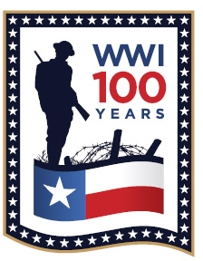 The World War I Texas Centennial Logo