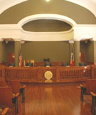 after restoration, Cameron County Courthouse