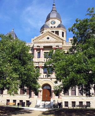 Restored Denton County Courthouse