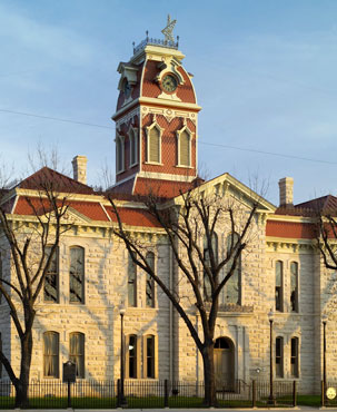 Restored Lampasas County Courthouse