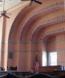after restoration, Lee County Courthouse