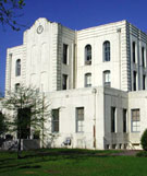 before restoration, Wharton County Courthouse