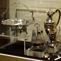 Silver collection on display at Starr Family Home