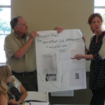 Museum staff learn at a professional development workshop hosted by the THC